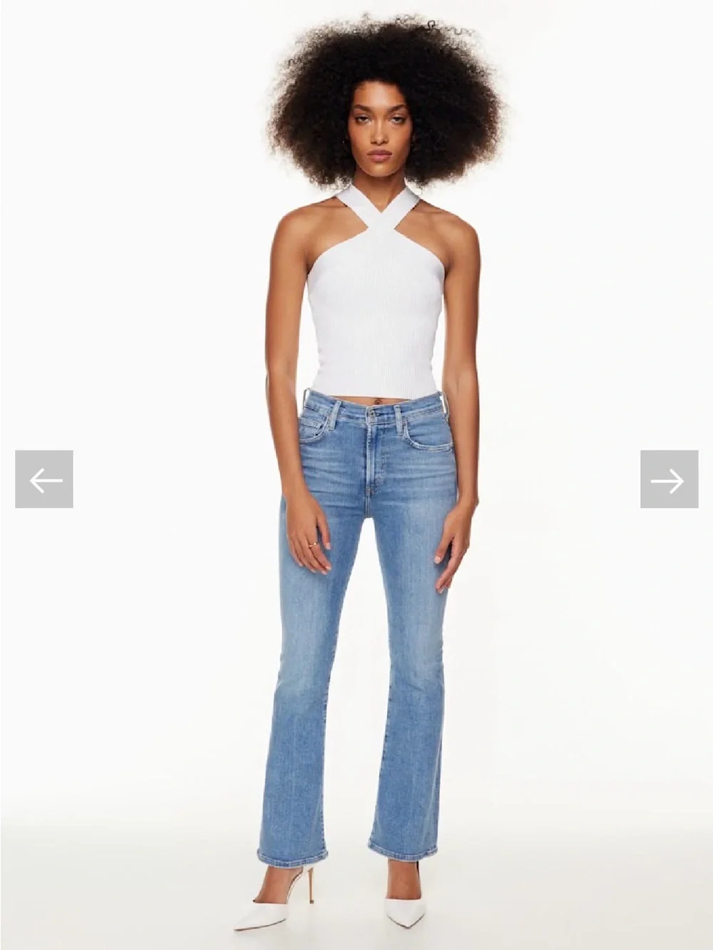 Citizens of Humanity Lilah High Rise Kick Flare Jeans Light Wash Women’s 29